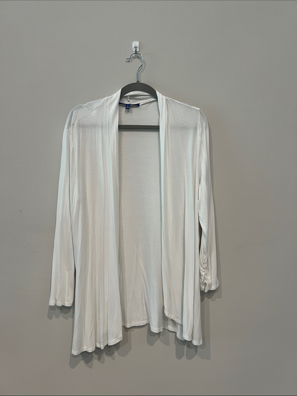 Apt 9 white/ivory open cardigan